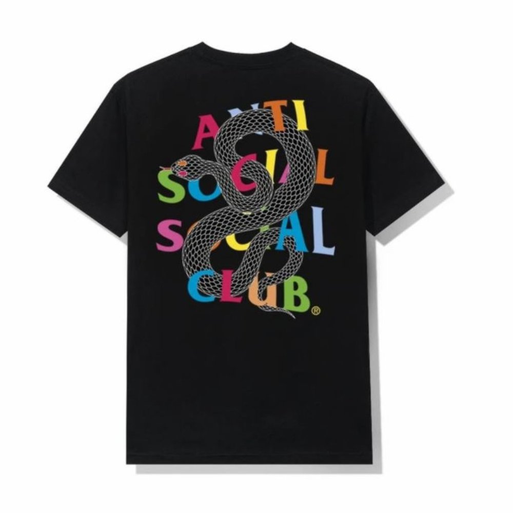 DS Anti Social Social Club Crawling Black Tee ASSC New